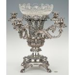 Victorian Sheffield Silverplate Epergne