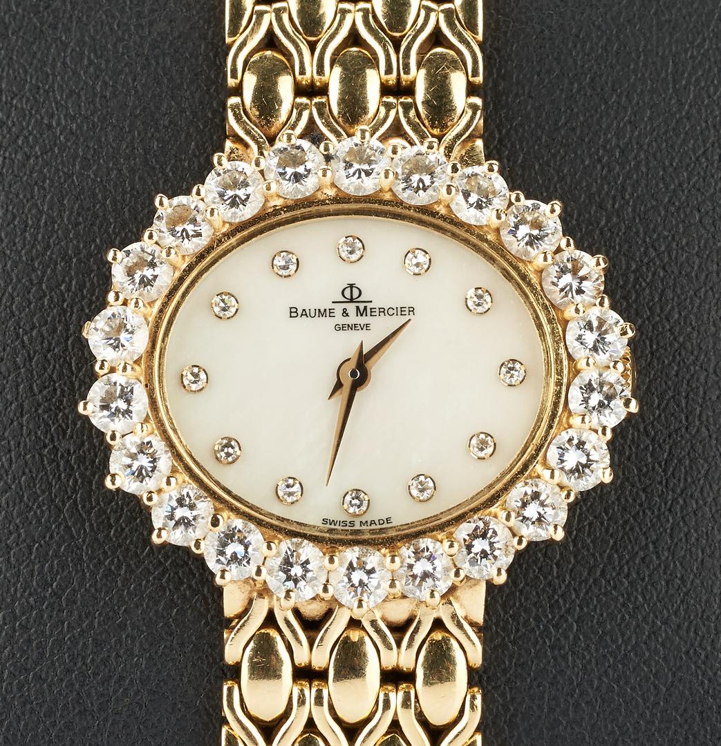 18K Baume & Mercier watch with Diamond Surround - Image 2 of 13
