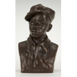 Augusta Savage Plaster Sculpture, "Gamin"