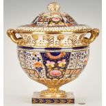 English Imari Porcelain Tureen