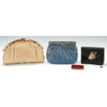 3 Judith Leiber Bags & Lipstick Holder