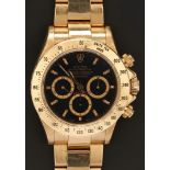 Mens 18K Rolex Cosmograph Daytona 18K Watch