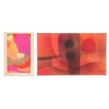 2 Abstract Paintings, Okoshi and Tejada