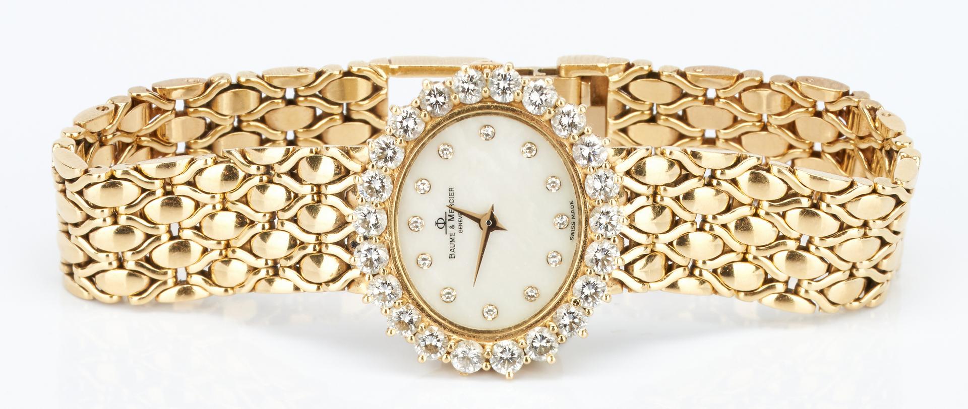 18K Baume & Mercier watch with Diamond Surround - Image 3 of 13