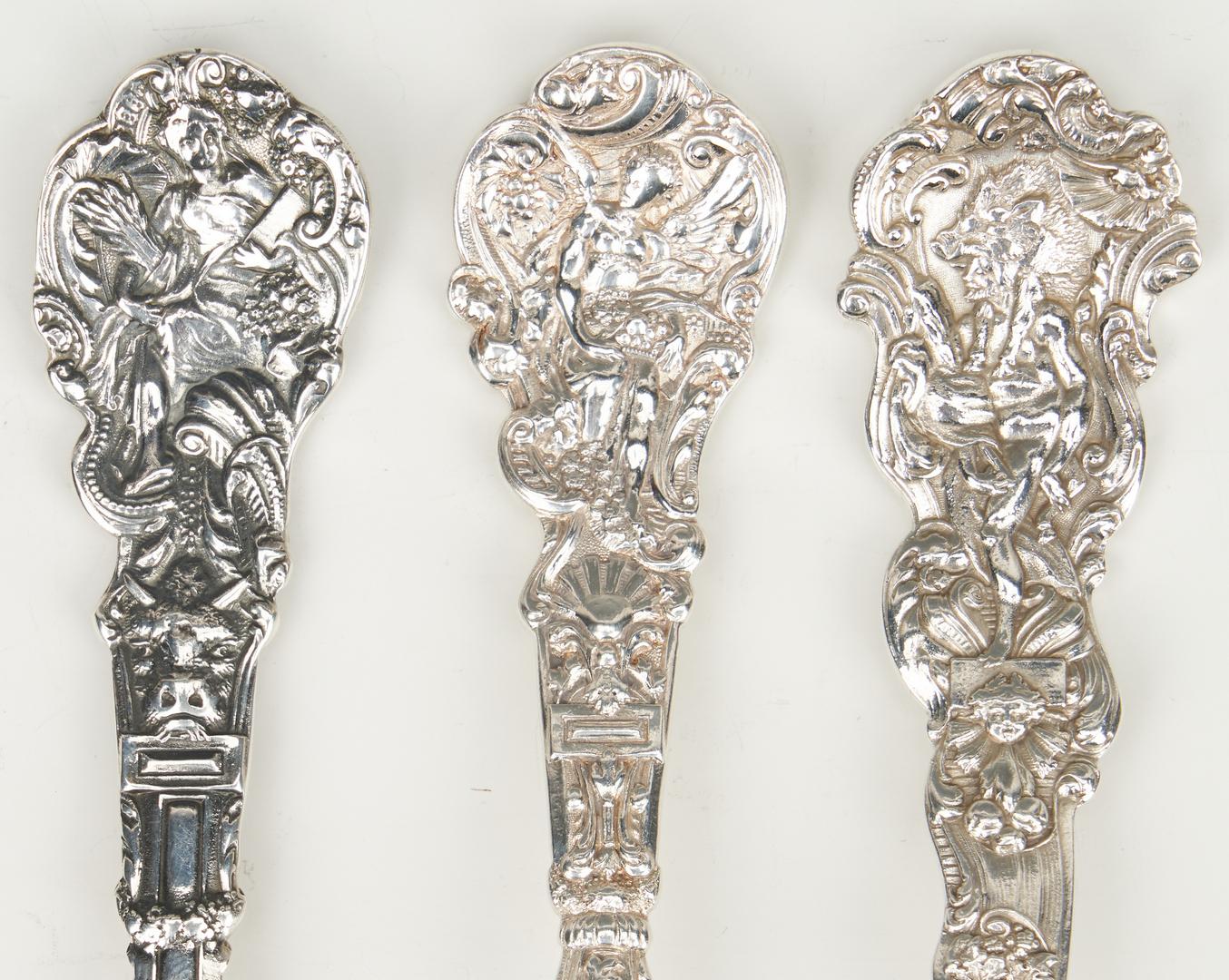 156 pcs. Gorham Versailles Sterling Flatware - Image 19 of 25