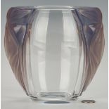 Lalique Clematites Crystal Vase