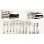 Gorham Sterling Silver Old French Flatware, 112 Pcs.