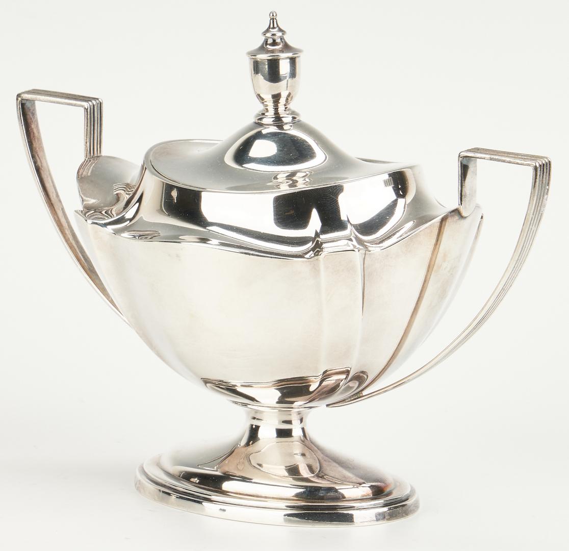 4 pcs Gorham Plymouth Sterling tea set - Image 23 of 29