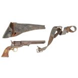Civil War Era Colt Model 1851 Revolver, Belt, & Holster