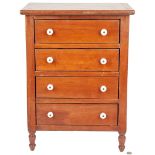 Miniature 4-Drawer Ohio Cherry Chest