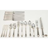 35 pieces flatware incl. Reed & Barton Hawthorne