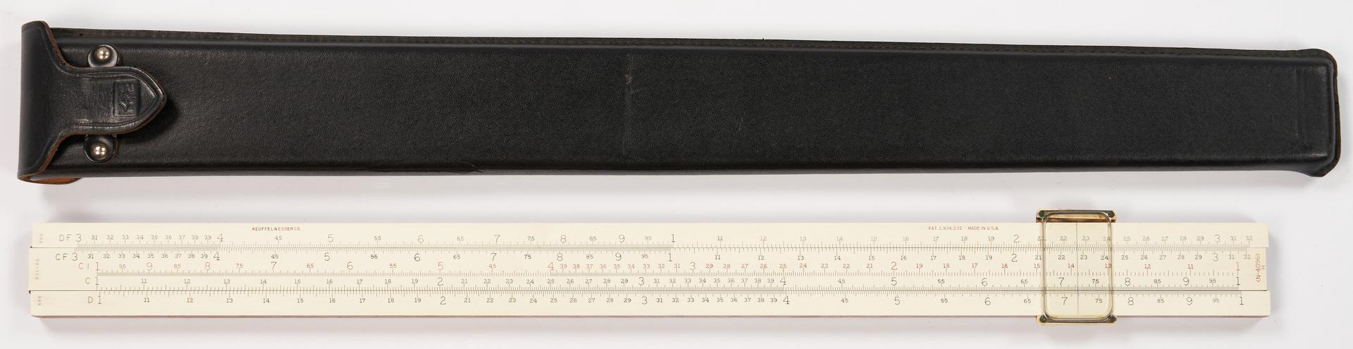 4 Keuffel & Esser Slide Rules, incl. 4105 Webb's Stadia rule - Image 6 of 14