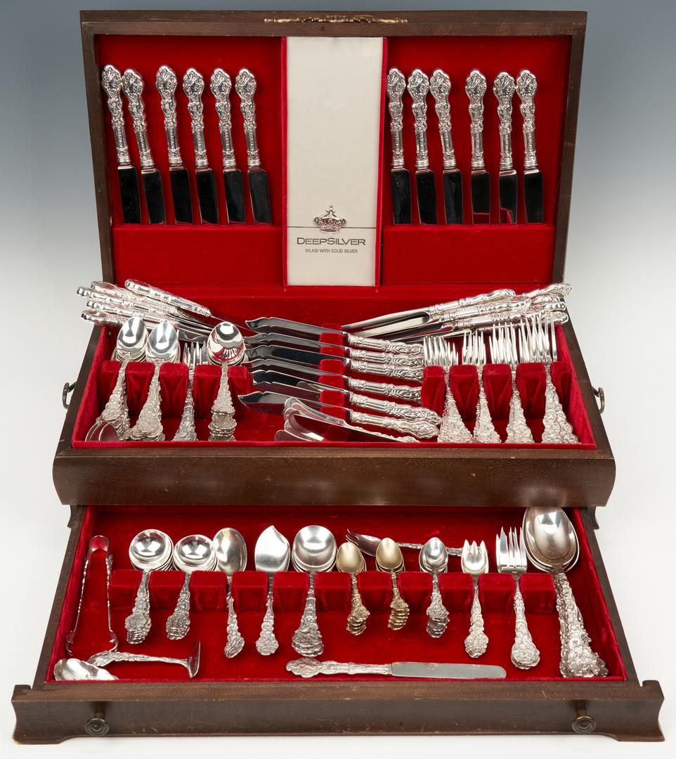 156 pcs. Gorham Versailles Sterling Flatware