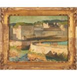 Hayley Lever O/C Impressionist Landscape, Seine River