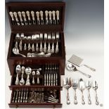 Reed & Barton Burgundy Sterling Flatware, 272 Pcs.