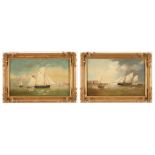Pair William D. Penny Maritime Oil Paintings