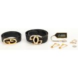8 Gucci items, incl. belts, promotional items