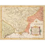 T. Kitchin Louisiana Map, 1765