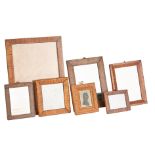 Group 7 Framed Items, incl. Tiger Maple