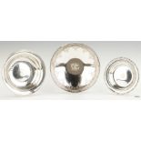 3 Sterling Silver Bowls, incl. Towle footed