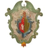 Italian Coat of Arms Plaque