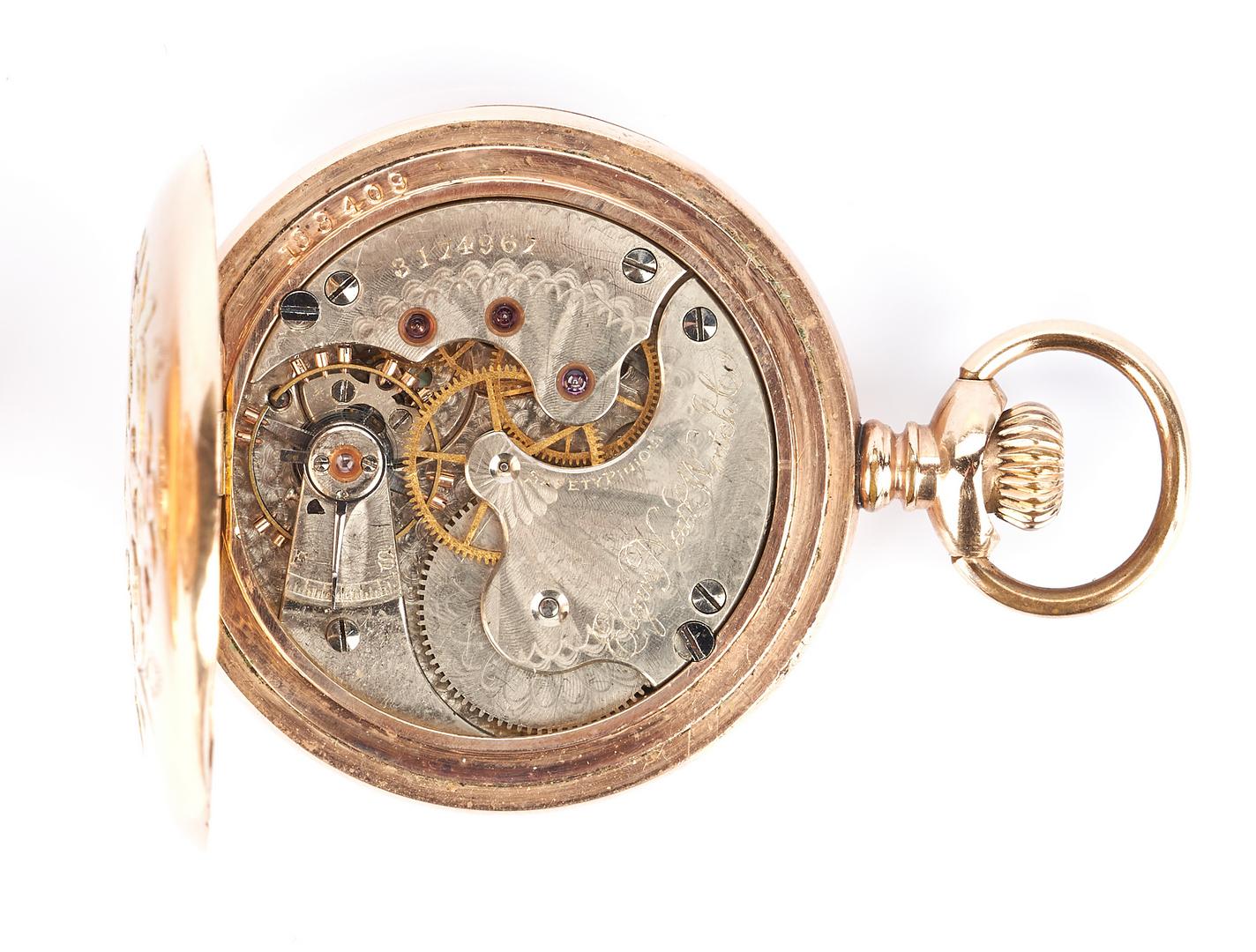 2 14K Hunting Case Pocket Watches - Image 7 of 12