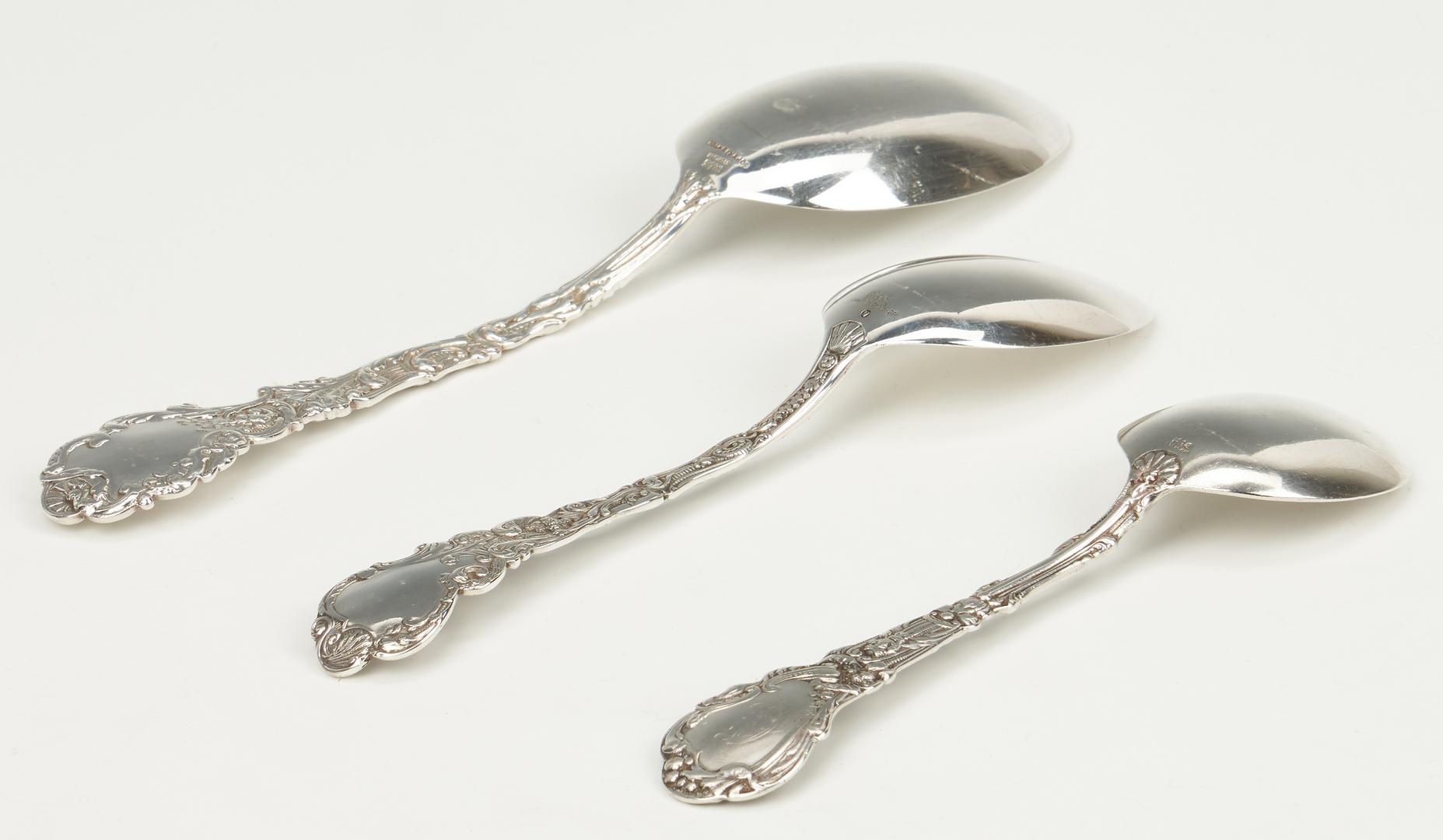 156 pcs. Gorham Versailles Sterling Flatware - Image 8 of 25