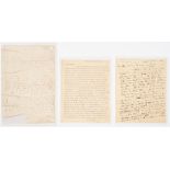 2 letters to Andrew Jackson inc. Creek War, Francis Preston Blair