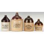 4 Louisville KY Liquor Advertising Jugs