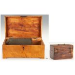 Maple Sugar Box & Small Hinged Box