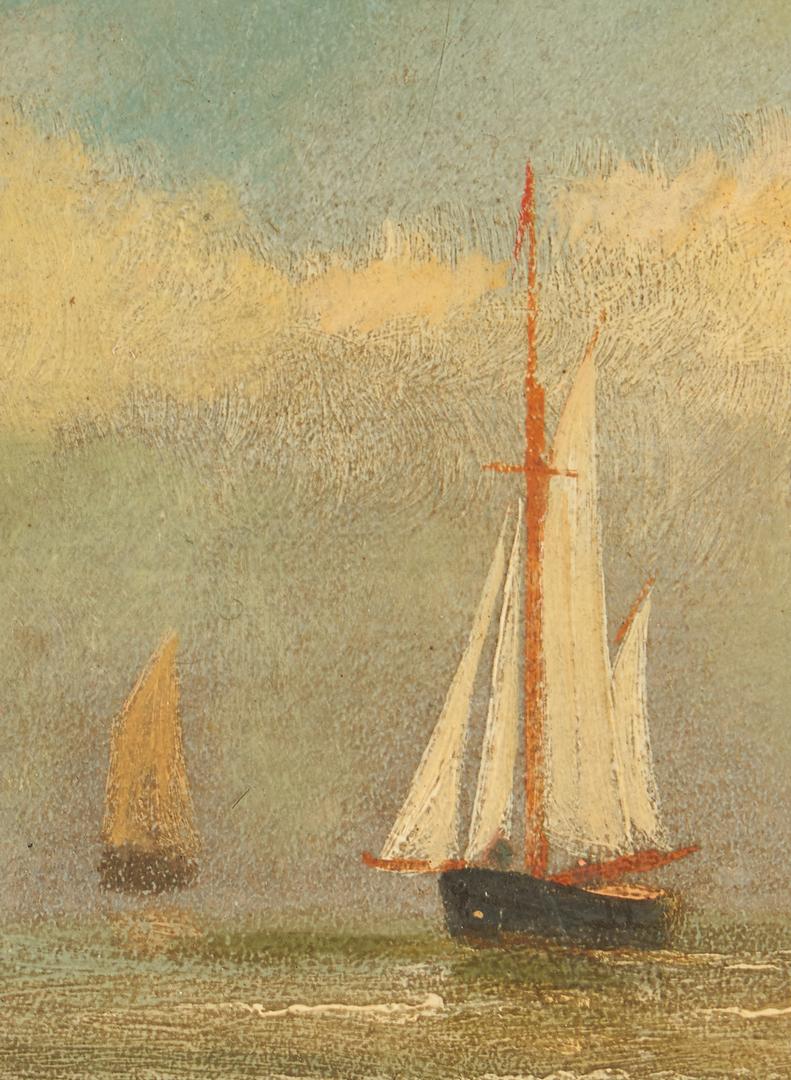 Pair William D. Penny Maritime Oil Paintings - Image 10 of 13