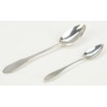 2 Coin Silver Spoons inc. KY, Edward West and Thomas Phillips