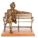 Gary Price Bronze Sculpture, Mark Twain