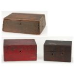 Tennessee Carriage Box and Ballot Boxes, 3 items