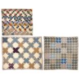 3 Mississippi Pieced & Appliqued Quilts, signed