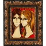 Pati Bannister O/B, Portrait of Two Women