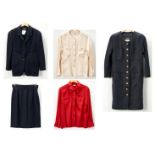 5 Chanel Designer Clothing Items, incl. Outerwear