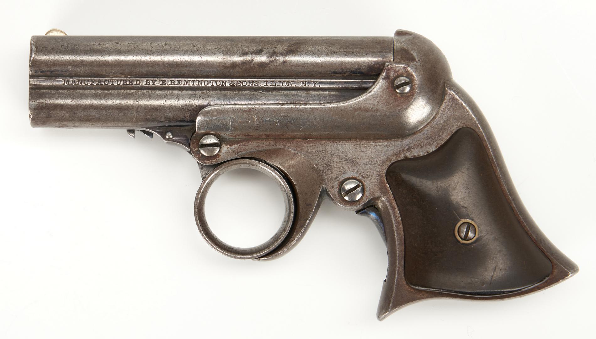 Remington Elliot Pepperbox Pistol, .32 rimfire cal - Image 2 of 12