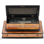 Swiss Marquetry Cylinder Music Box