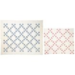 2 Southern Irish Chain Quilts, likely E. TN