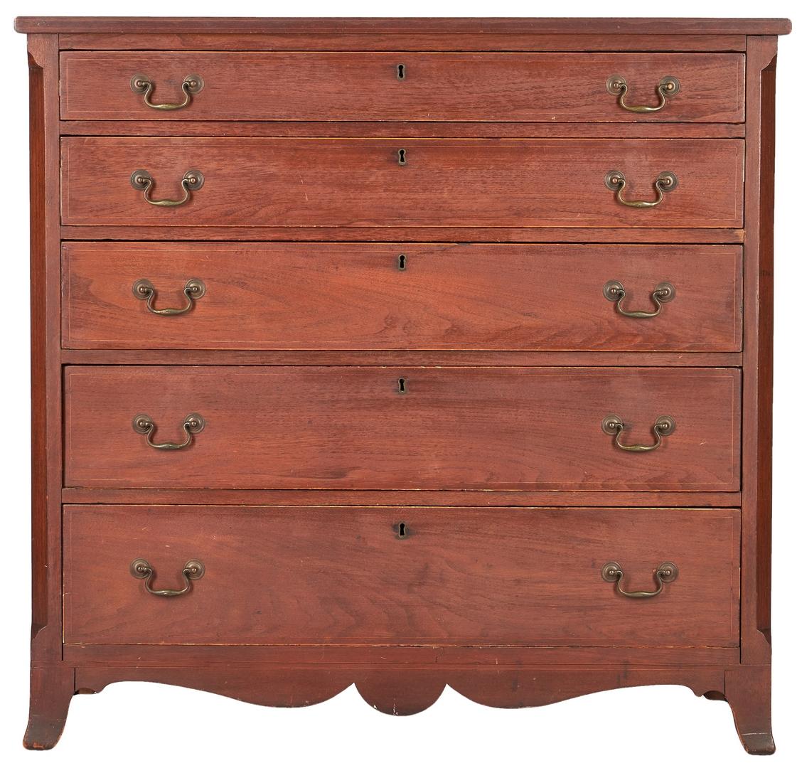 Federal Inlaid Hepplewhite Chest of Drawers