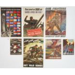 7 WWII Propaganda posters