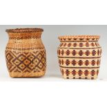 3 Native American Cherokee Baskets