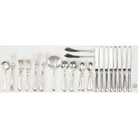 45 pcs. Sterling Flatware, incl. Towle Chippendale