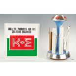 2 Scientific Advertising Displays, Post and K & E