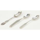 KY Hottenroth & Cachot Coin Silver Spoon plus 2 Bardstown spoons