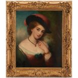 Portrait of a Lady, attrib. to Charles Baxter