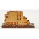 WPA Plaster Model, San Francisco Townhouse