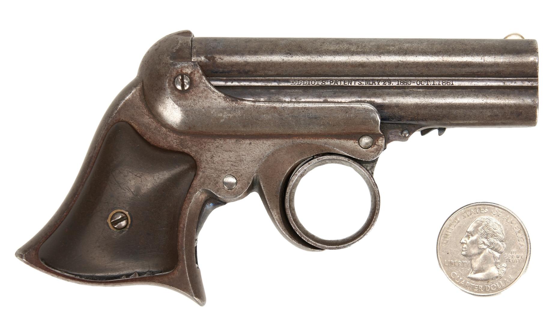Remington Elliot Pepperbox Pistol, .32 rimfire cal