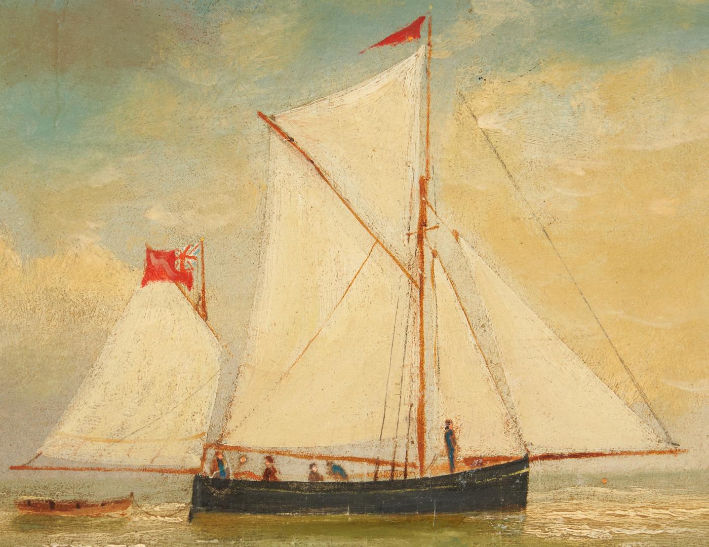 Pair William D. Penny Maritime Oil Paintings - Image 11 of 13
